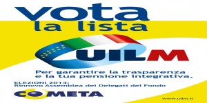 Elezioni Cometa 2014: elenco candidati UILM