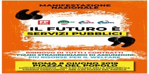 “Futuro è Servizi Pubblici”: la Manifestazione unitaria del Pubblico Impiego per il prossimo 8 giugno