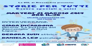 Martedì 21 nel salone UIL Storie per tutti: letture animate per bambini sul tema della diversità