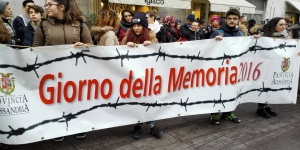 Giornata della memoria 2016: manifestazione in Piazzetta della Lega ad Alessandria