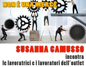 Giovedì incontro unitario con i lavoratori dell'Outlet di Serravalle: interverrà anche Susanna Camusso