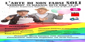 L&#039;arte di non farsi soli: evento di CGIL e UIL Alessandria in vista del Pride. venerdì si parla di terza età