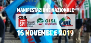 Manovra insufficiente per i pensionati: Spi‐Cgil, Fnp‐Cisl e Uilp‐Uil confermano la manifestazione del 16 novembre