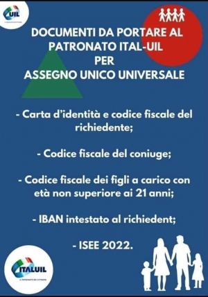 Assegno unico: cosa portare al patronato ITAL per fare la domanda, dopo aver fatto l&#039;ISEE 2022 al CAF