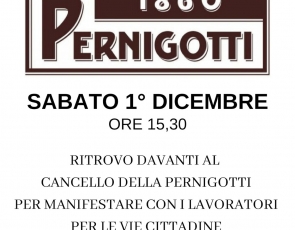 Domani manifestazione a Novi per la Pernigotti