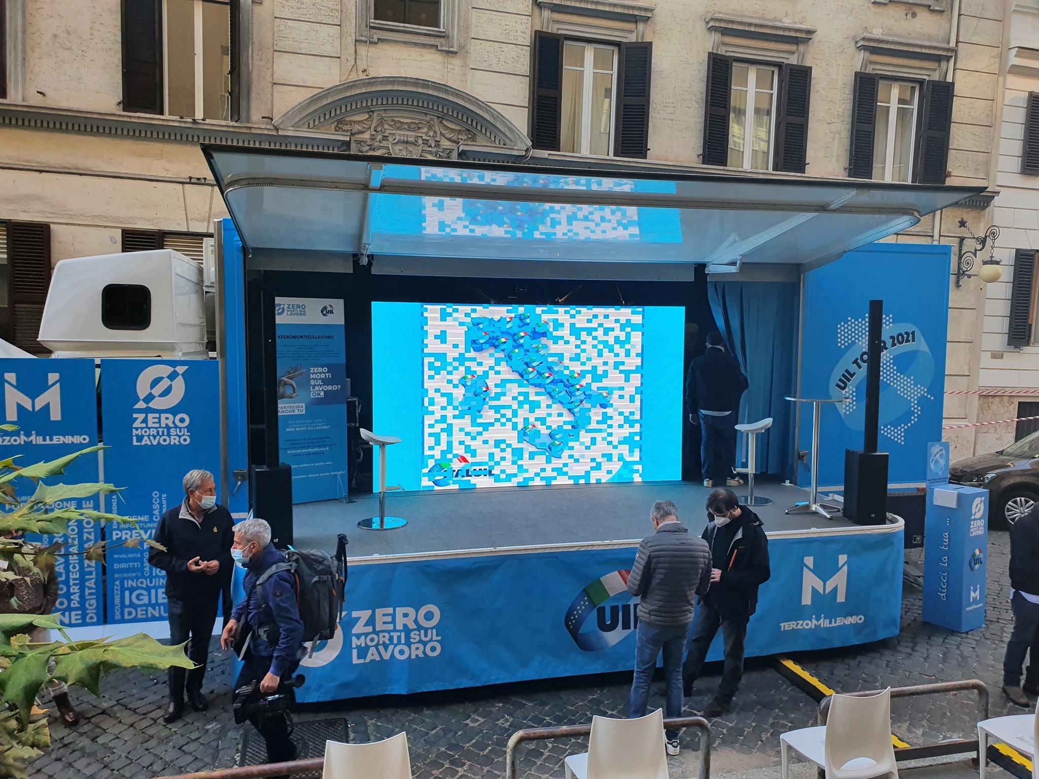 UIL TOUR 2021, la UIL incontra i cittadini: il truck UIL fa tappa ad Alessandria sabato 23 ottobre