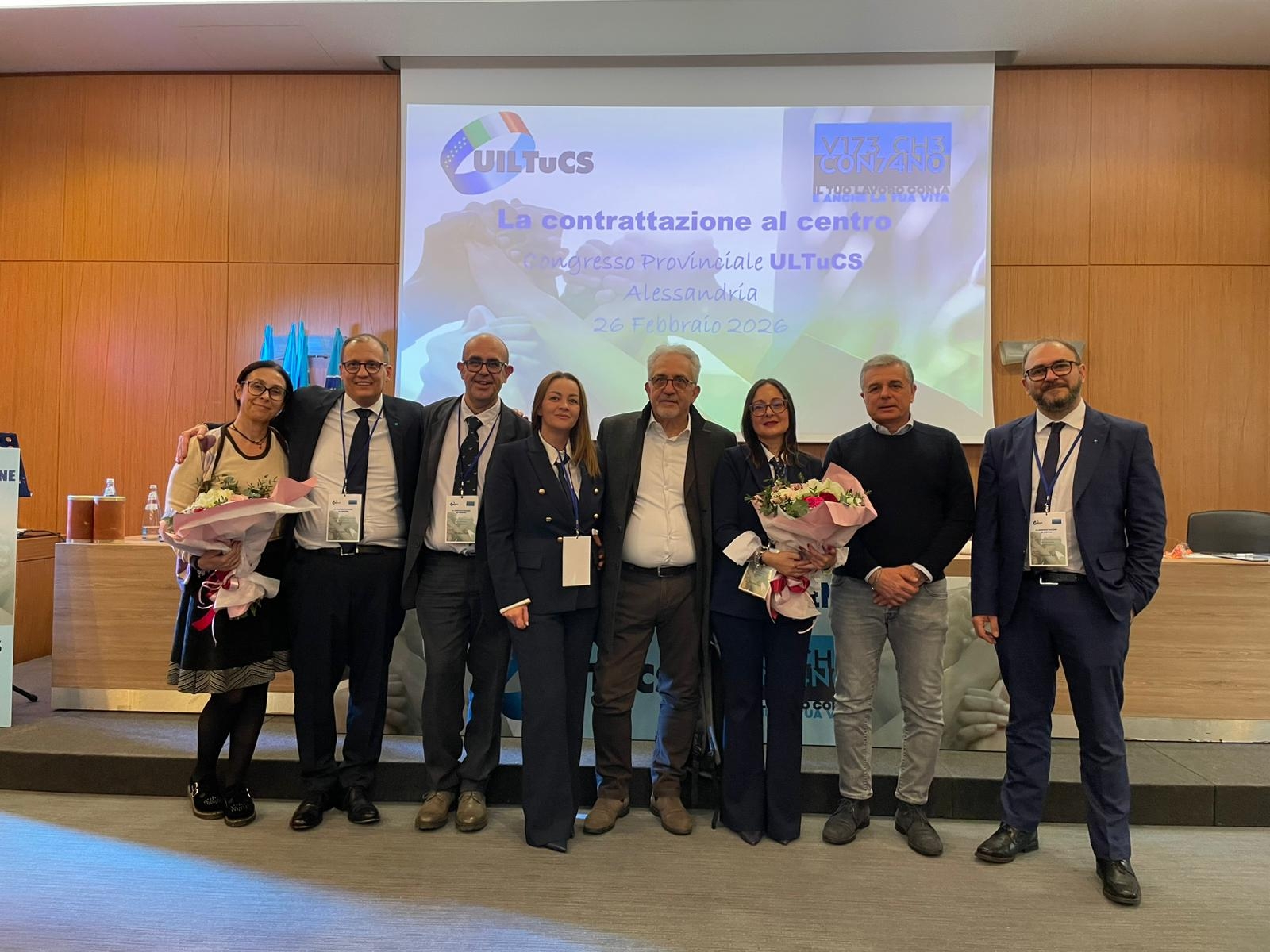 Nota stampa conclusione lavori congressuali UILTUCS Alessandria